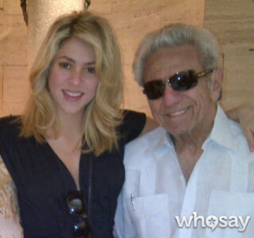 Shakira and father Shakira and father